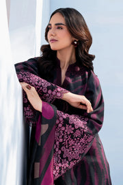 BAROQUE 3PC KARANDI PRINTED SHIRT WITH KARANDI PRINTED DUAPTTA AND TROUSER - 1704