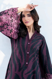 BAROQUE 3PC KARANDI PRINTED SHIRT WITH KARANDI PRINTED DUAPTTA AND TROUSER - 1704
