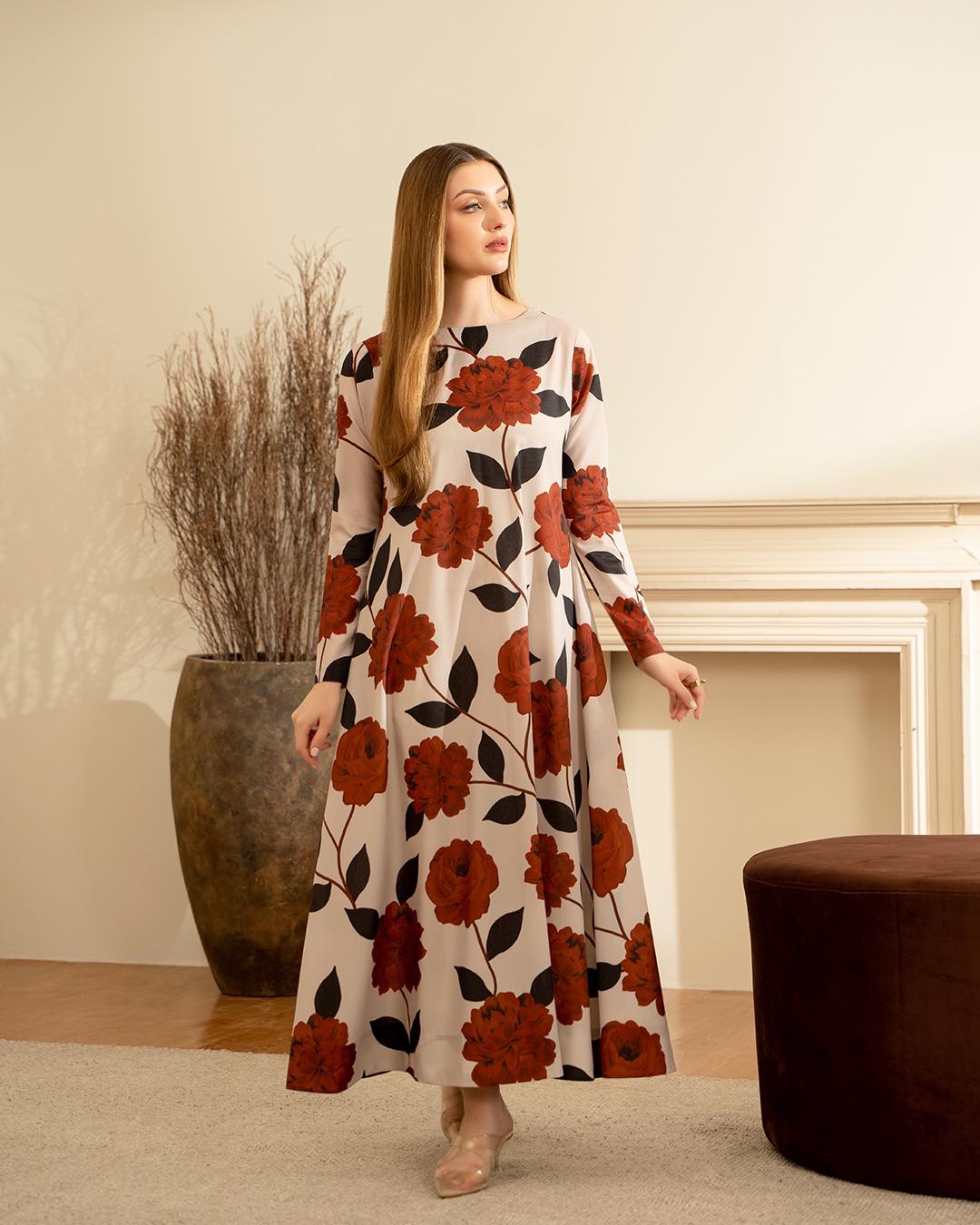 LULUSAR Silk 3PC Digital Printed V107