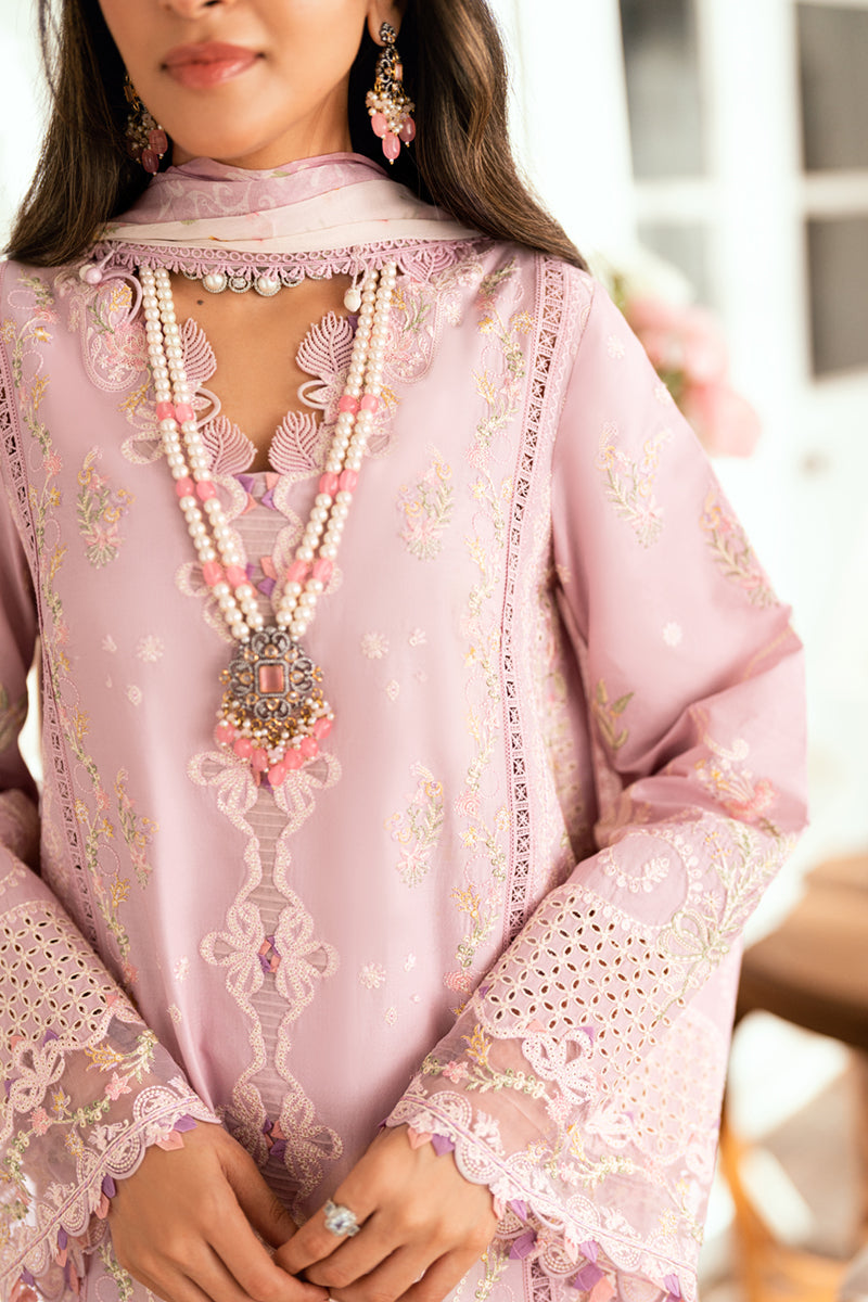 Qalamkar komal summer collection unstitched article V10014