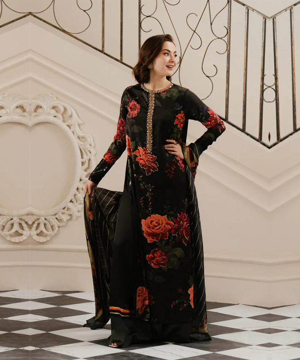 LULUSAR Silk 3PC Digital Printed V106