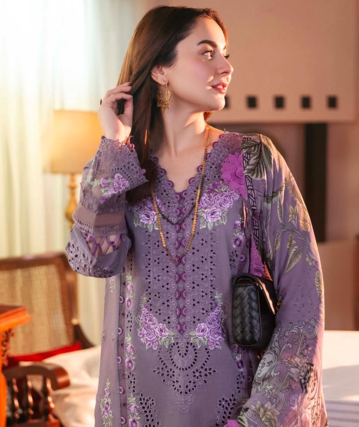 Jade Pima Luxury Pure DHANAK Embroidered UNSTITCED Collection 2025W