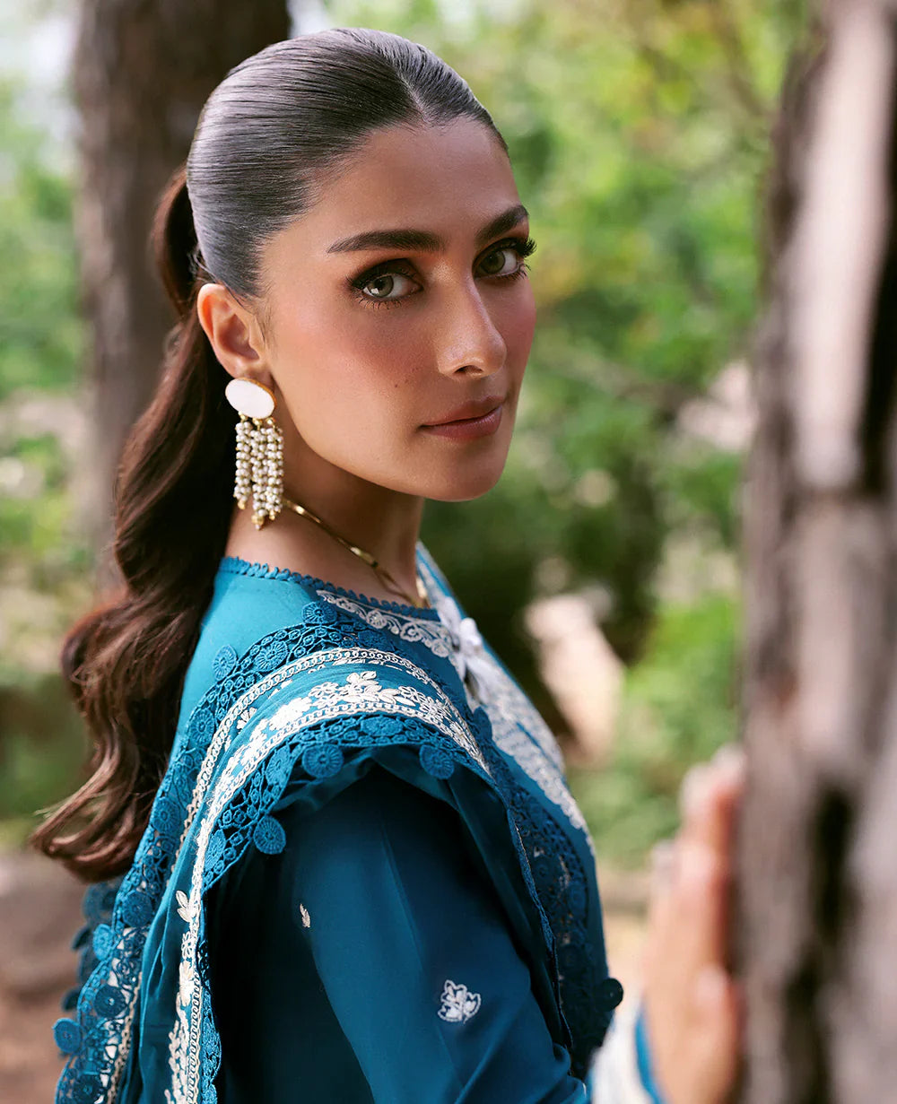 3PC DHANAK UNSTITCH DRESS - 219