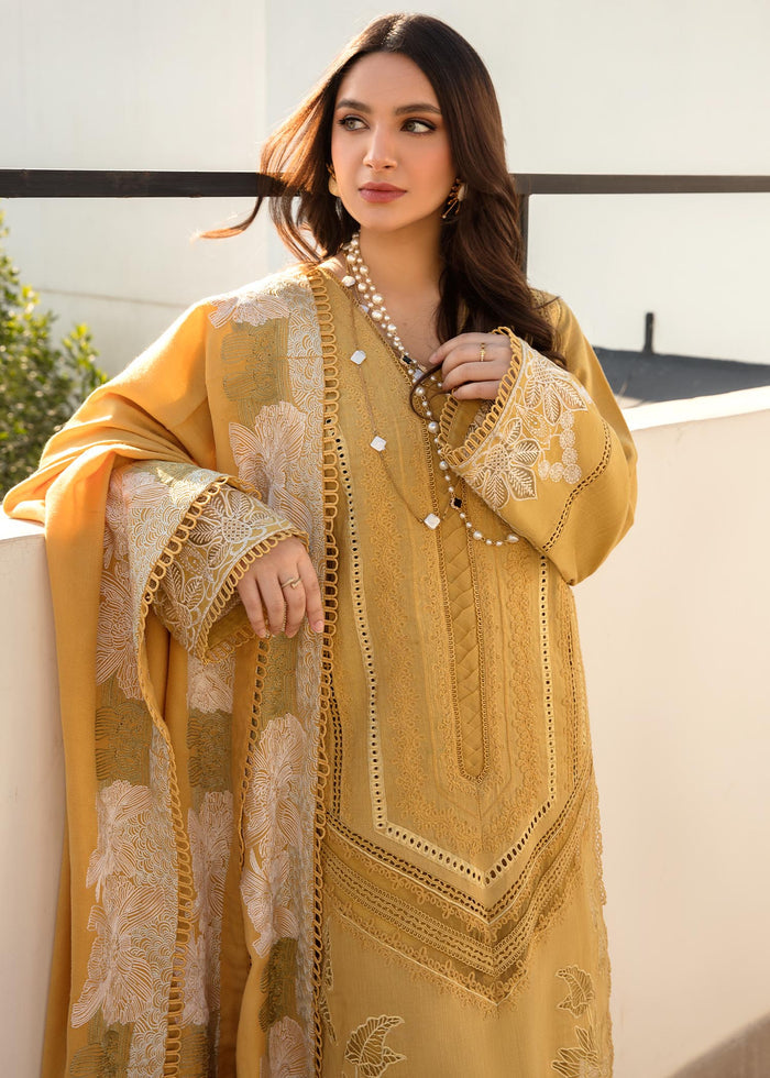 3 Piece Embroidered Lawn with Embroidered Lawn Dupatta V1220
